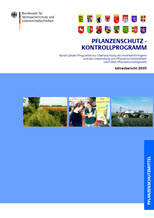 In neuem Fenster zum Download: Jahresbericht Pflanzenschutz-Kontrollprogramm 2005