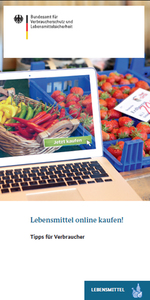 BVL-Flyer: Lebensmittel online kaufen