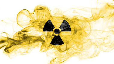 Warnung vor radioaktiven Stoffen (Quelle: Vlad / Fotolia) Das Bild zeigt das Warnzeichen für Radioaktivität. (Quelle: Vlad / Fotolia)