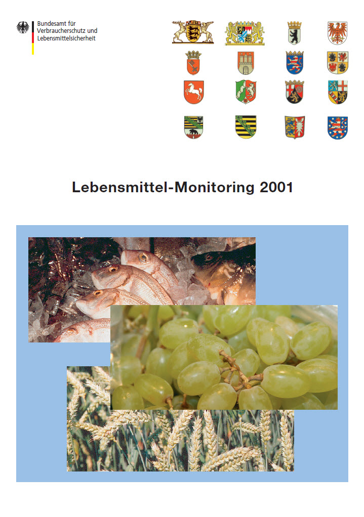 PDF zum Download - Bericht zum Lebensmittelmonitoring von 2001