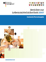 PDF zum Download - Bericht zur Lebensmittelsicherheit. Bundesweiter Überwachungsplan von 2007, Heft 3