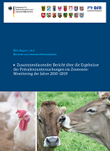 PDF zum Download - Bericht zur Lebensmittelsicherheit. Zoonosen-Monitoring von 2010-2019