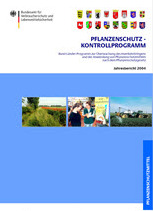 In neuem Fenster zum Download: Jahresbericht Pflanzenschutz-Kontrollprogramm 2004