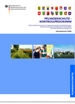 In neuem Fenster zum Download: Jahresbericht Pflanzenschutz-Kontrollprogramm 2006